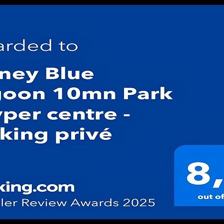 Disney Blue Lagoon - Ideal Sejour Famille Et Professionnel - Parking Inclus - Facile D'Acces - Proche Transport & Parc Disney بوسي سان جورْج المظهر الخارجي الصورة